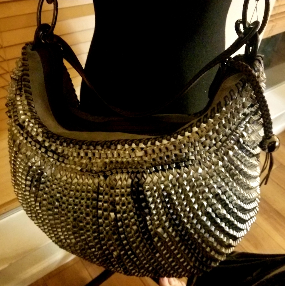 $875 DIANE VON FURSTENBERG STEPHANIE HOBO BAG